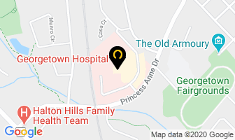 Browning Craig Dr in Halton Hills map