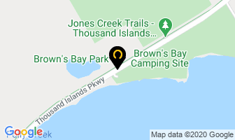 Brown's Bay Park in Mallorytown map