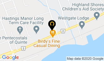 Brown's Fire Protection in Magog map