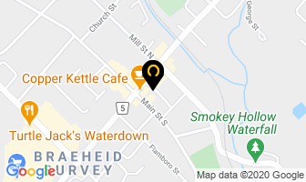Brown's Martial Arts in Hamilton map