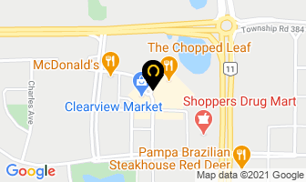 Brown's Social House in Red Deer map