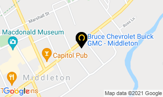 Bruce Chevrolet Buick Gmc Limited in Middleton map