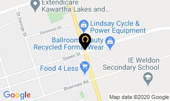Bruce Clarke Roofing in Lindsay map
