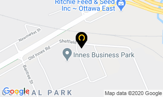 Bruce Moore Russell Direct Response in Guelph map