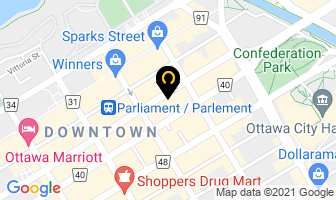 Bruce Power in Guelph map