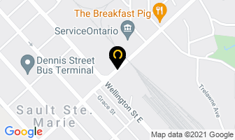 Bruce St Storage in Sault Ste. Marie map