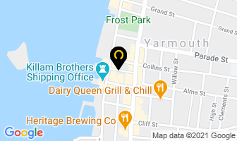 Bruce's Distributors in Yarmouth map