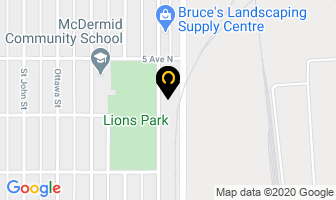 Bruce's Landscaping Supply Centre in Regina map