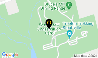 Bruce's Mill Conservation Area in Whitchurch-stouffville map