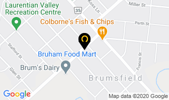 Bruham Food Mart in Pembroke map