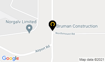 Bruman Construction in North Bay map