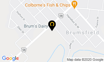 Brum's Dairy Ltd in Pembroke map