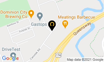 Brunet Goulard Inc in Gloucester map