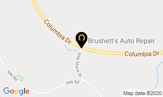 Brushett's Auto Repair in Marystown map