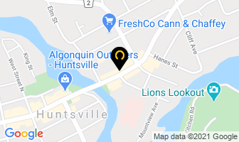 Bryan Leggett Qc in Huntsville map