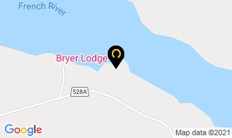 Bryer Lodge in Noëlville map