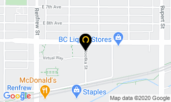 Btc Fitness in Vancouver map