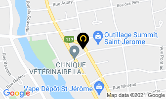 Buanderie Sanitaire Inc in Saint-Jérôme map
