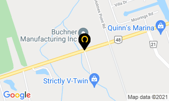 Buchner Manufacturing Incorporated in Pefferlaw map