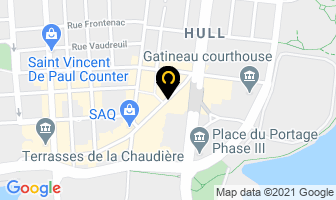 Buck Or Two Plus! Place Du Centre in Gatineau map