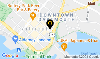 Buffalo Club in Dartmouth map