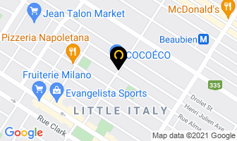 Buffet Da Enrico in Montreal map
