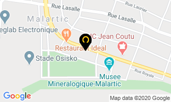 Buffet Oriental in Malartic map
