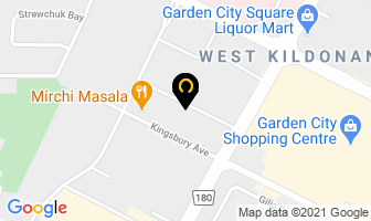 Buffet Square in Winnipeg map