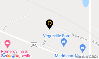 Buhler Ezee-On Inc in Vegreville map