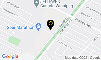Builders Furniture Ltd in Winnipeg map