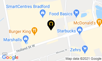 Bulk Barn in Bradford West Gwillimbury map