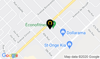 Bulk Barn Foods Limited in Shawinigan map