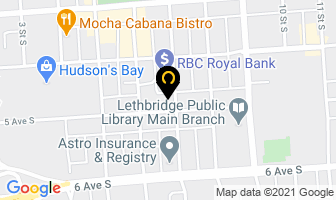 Bullock Dentalopen Dr David G Bullock in Lethbridge map
