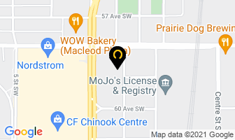 Bulls Eye Recruitment Inc in Calgary map