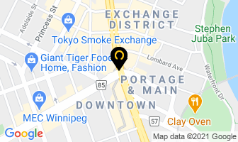 Bunge North America in Winnipeg map
