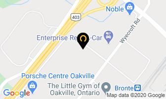 Bunzl Canada Inc in Burlington map
