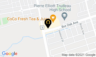 Bur Oak Pharmacy in Markham map