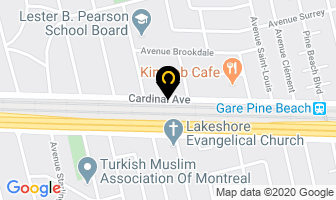Bureau De Services Psychosociaux in Dorval map