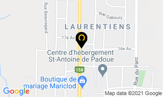 Bureau Laurentides Inc in Saint-lin-laurentides map