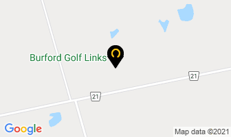 Burford Golf Links in Burford map