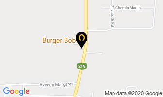 Burger Bob in East York map