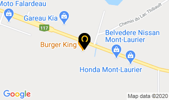 Burger King in Lebel-sur-Quévillon map