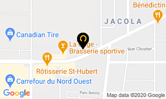 Burger King in Val-d'Or map