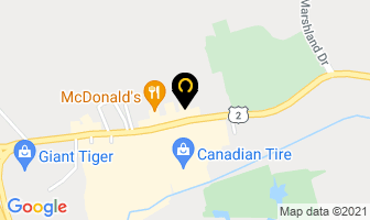 Burger King in Truro map