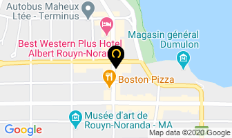 Burger King in Rouyn-Noranda map