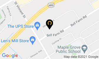 Burghardt Margaret Dr in Barrie map