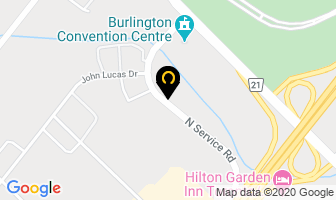 Burlington Technical Services Canada Inc in Burlington map