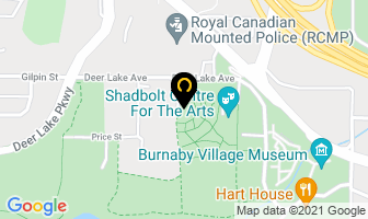 Burnaby Art Gallery in Brant map