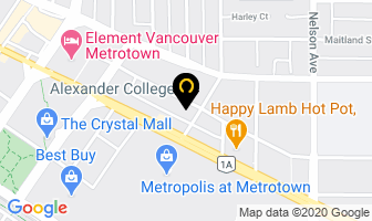 Burnaby English Language Centre in Brant map