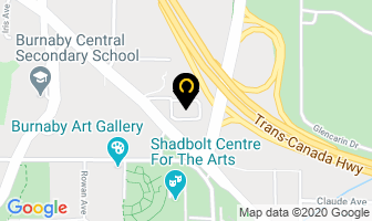 Burnaby Winter Club in Brant map